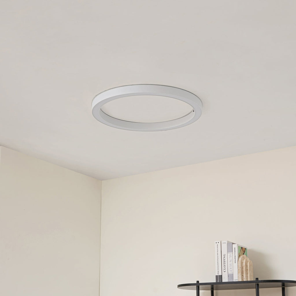 Plafonnier LED blanc — diamètre 60 cm