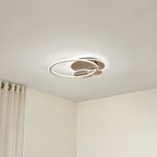 Plafonnier LED Auréa marron café — vue 2