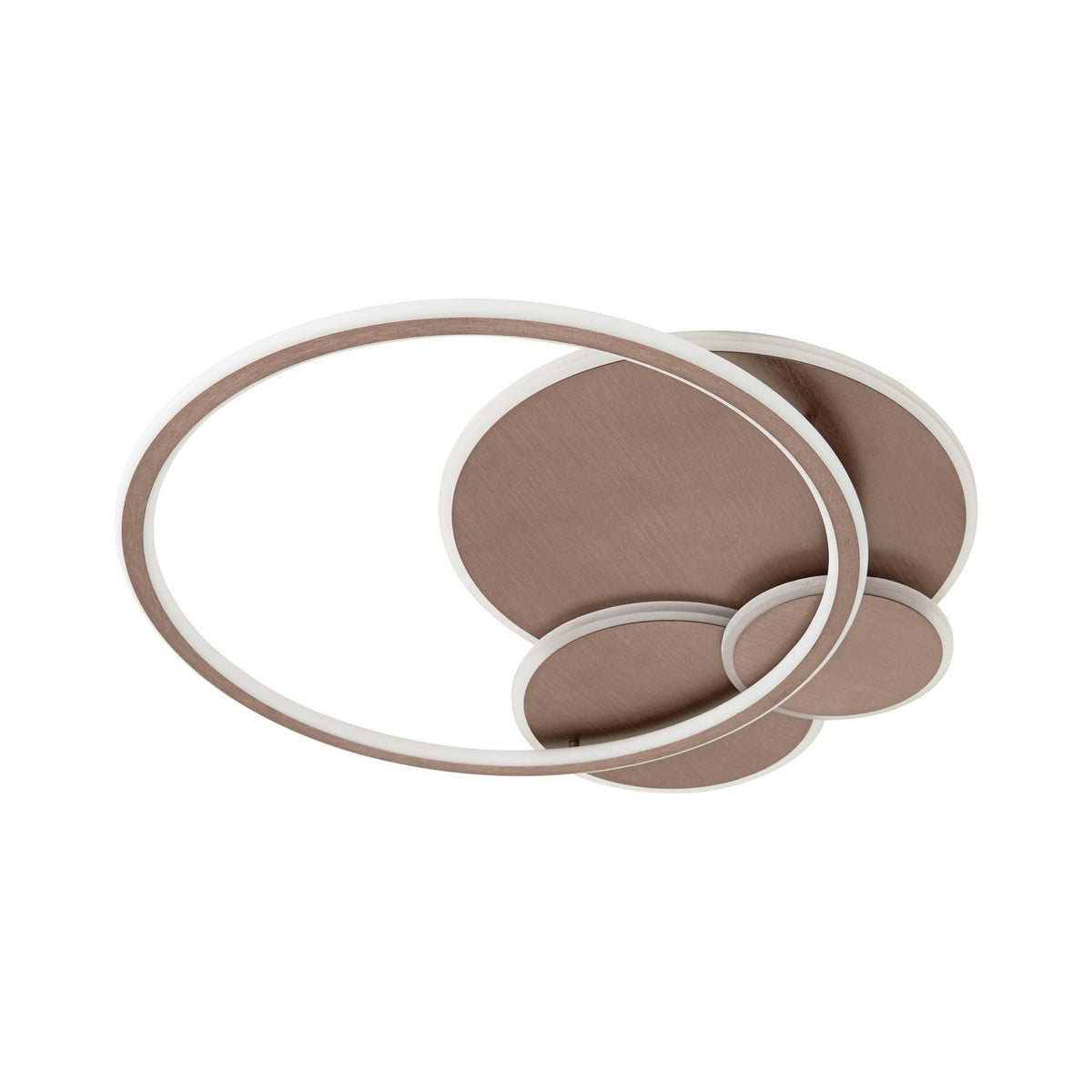 Plafonnier LED Auréa marron café — vue 4