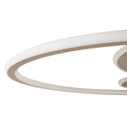 Plafonnier LED Auréa marron café — vue 6