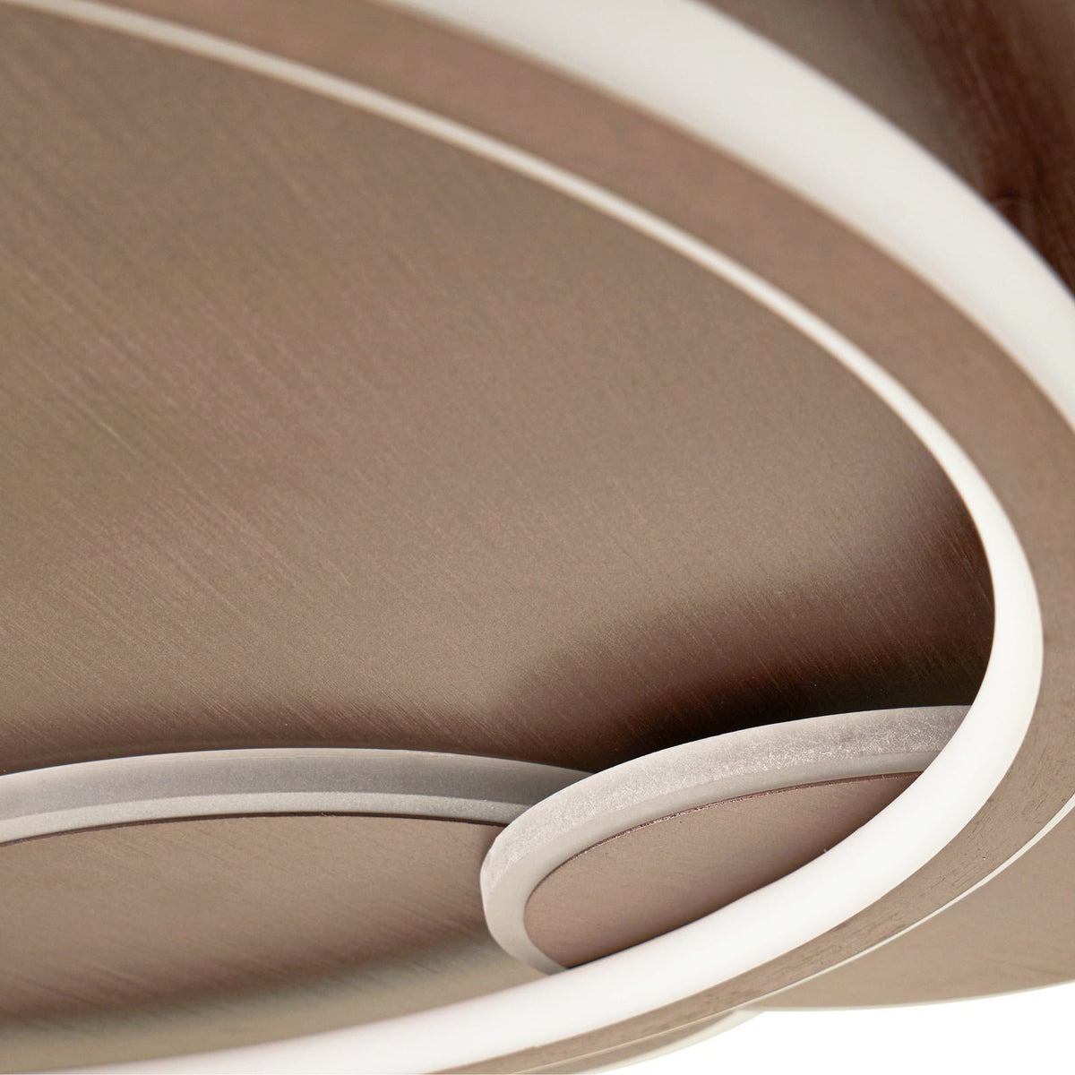 Plafonnier LED Auréa marron café — vue 8