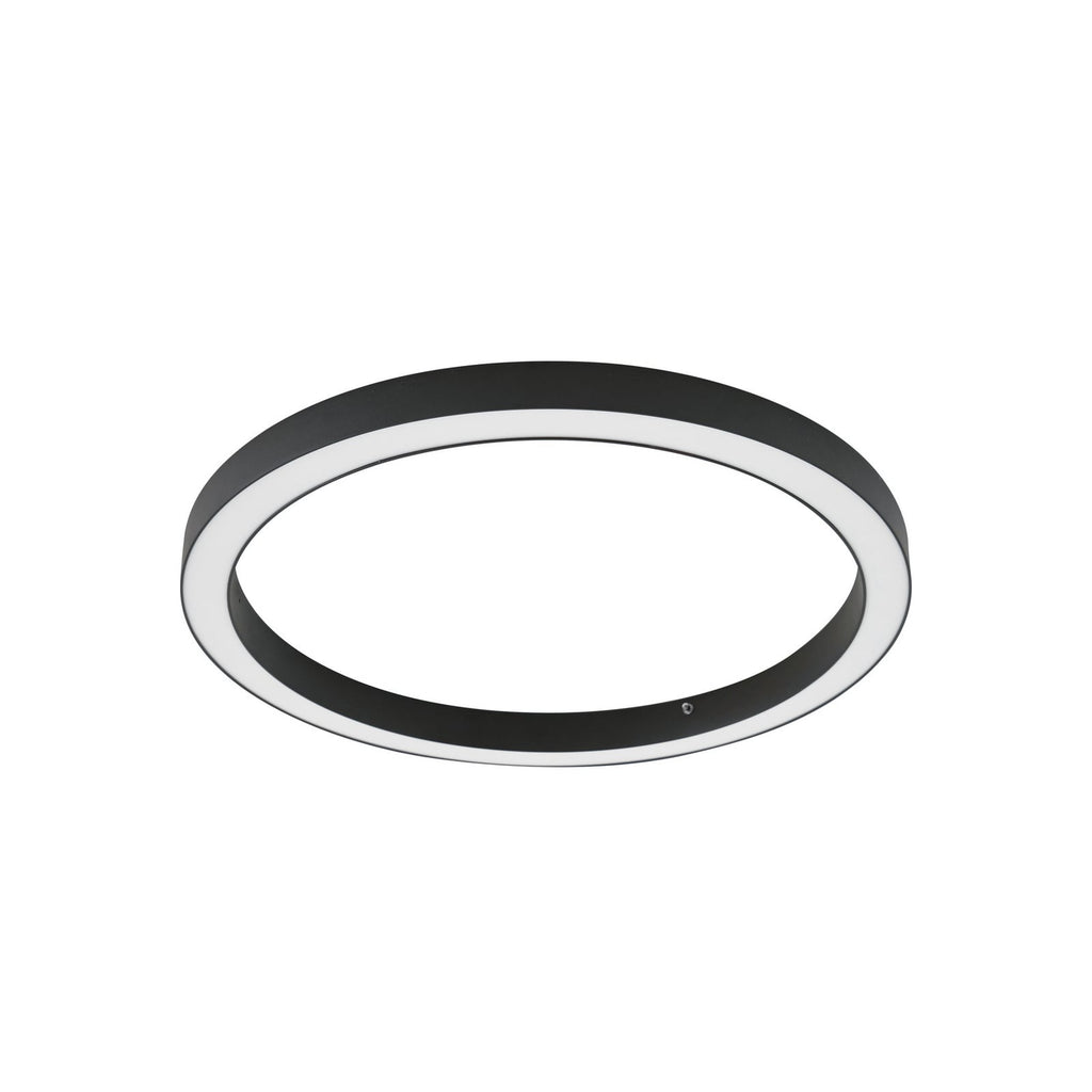 Plafonnier LED, noir, Ø 60 cm, CCT, à intensité variable — packshot