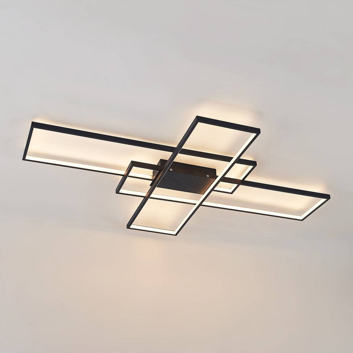 Plafonnier LED Veyra noir — vue 4