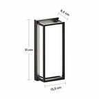 Schéma des dimensions : hauteur 31 cm, largeur 12,5 cm, profondeur 8,5 cm