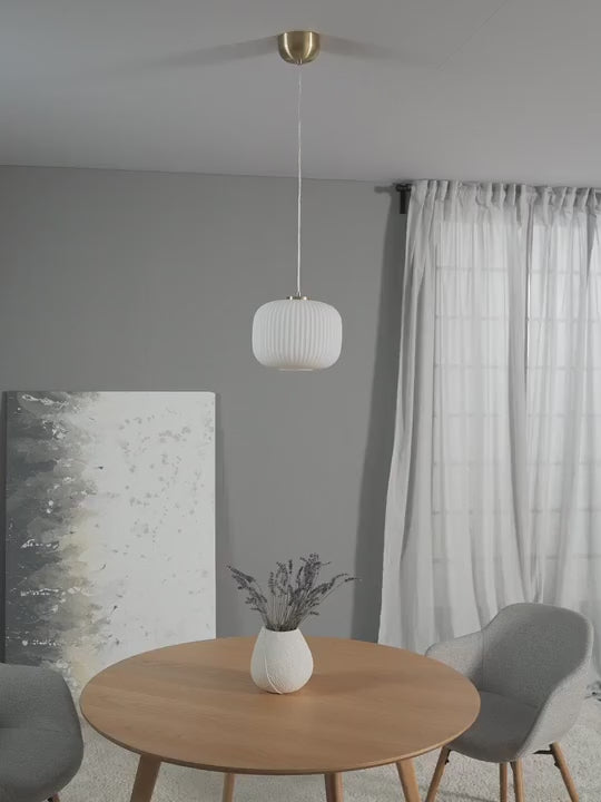 Petite suspension en verre Valter - vidéo