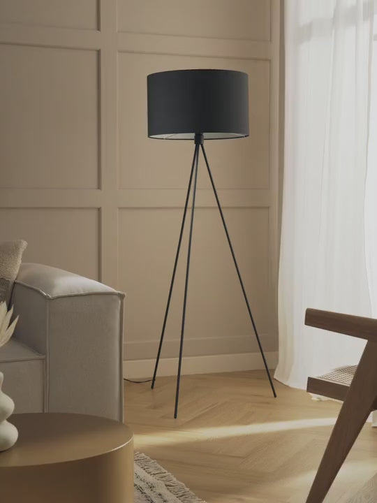 Lampadaire trépied scandi Gylfi - vidéo