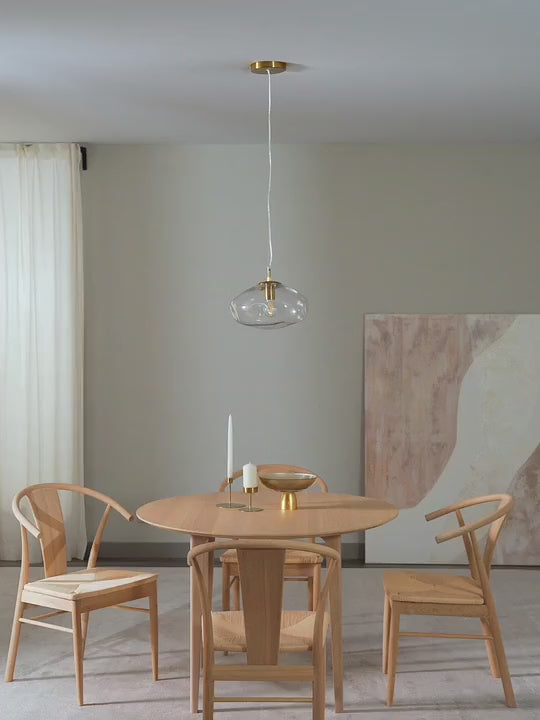 Suspension en verre Kol - vidéo