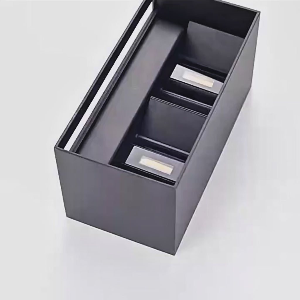 Applique Extérieur Compacte Double Faisceau