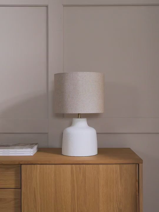 Lampe à poser avec socle en béton Forest - vidéo