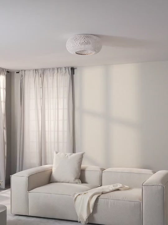 Plafonnier design en bambou Lyon - vidéo