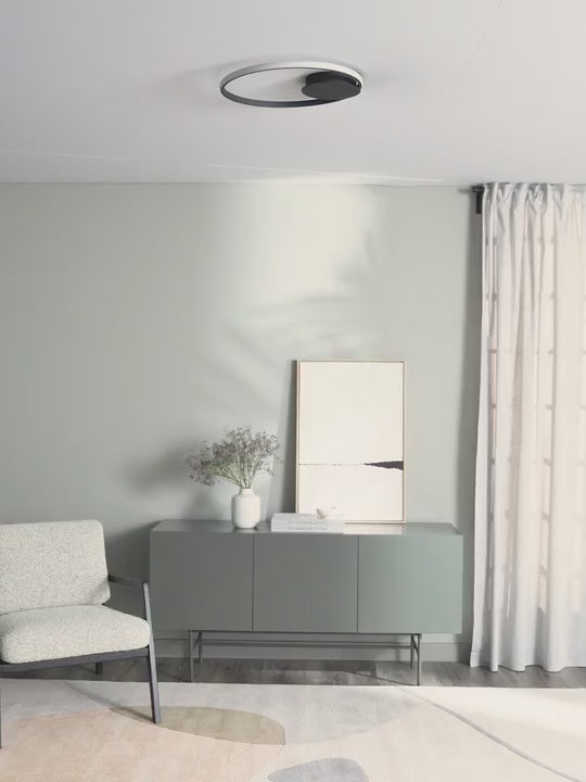 Plafonnier LED à intensité variable Grane - vidéo