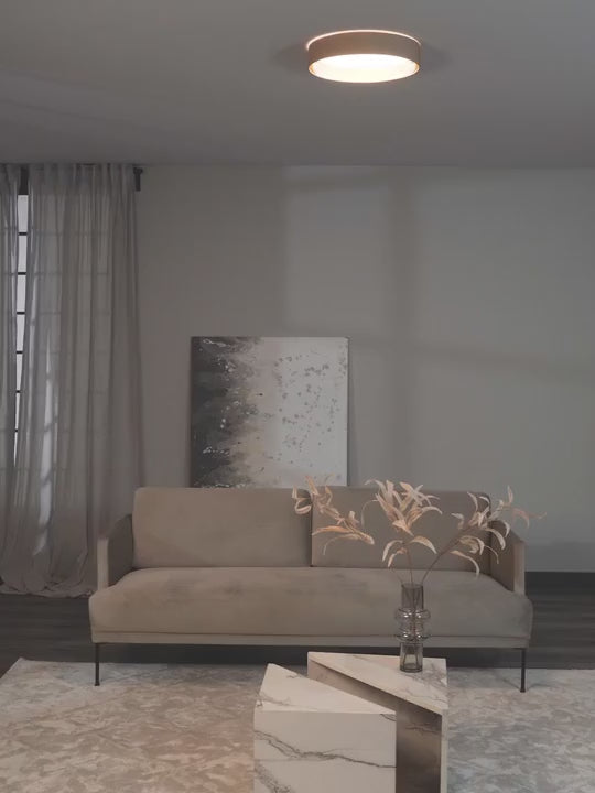 Plafonnier LED Njal - vidéo