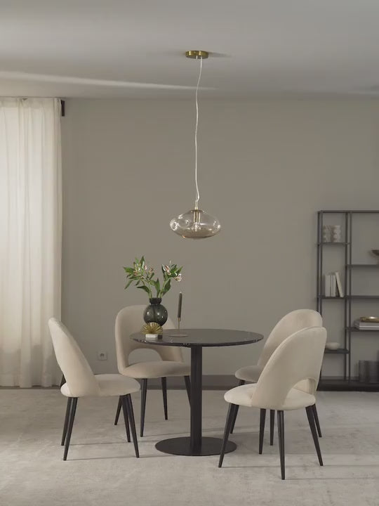 Suspension en verre Kol - vidéo