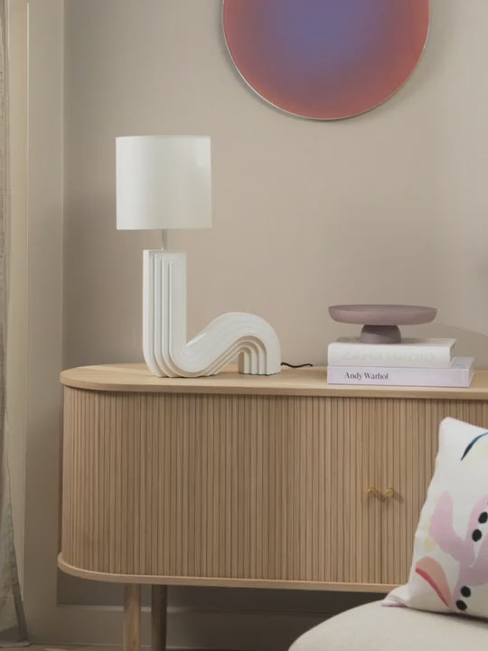 Lampe à poser design Dane - vidéo