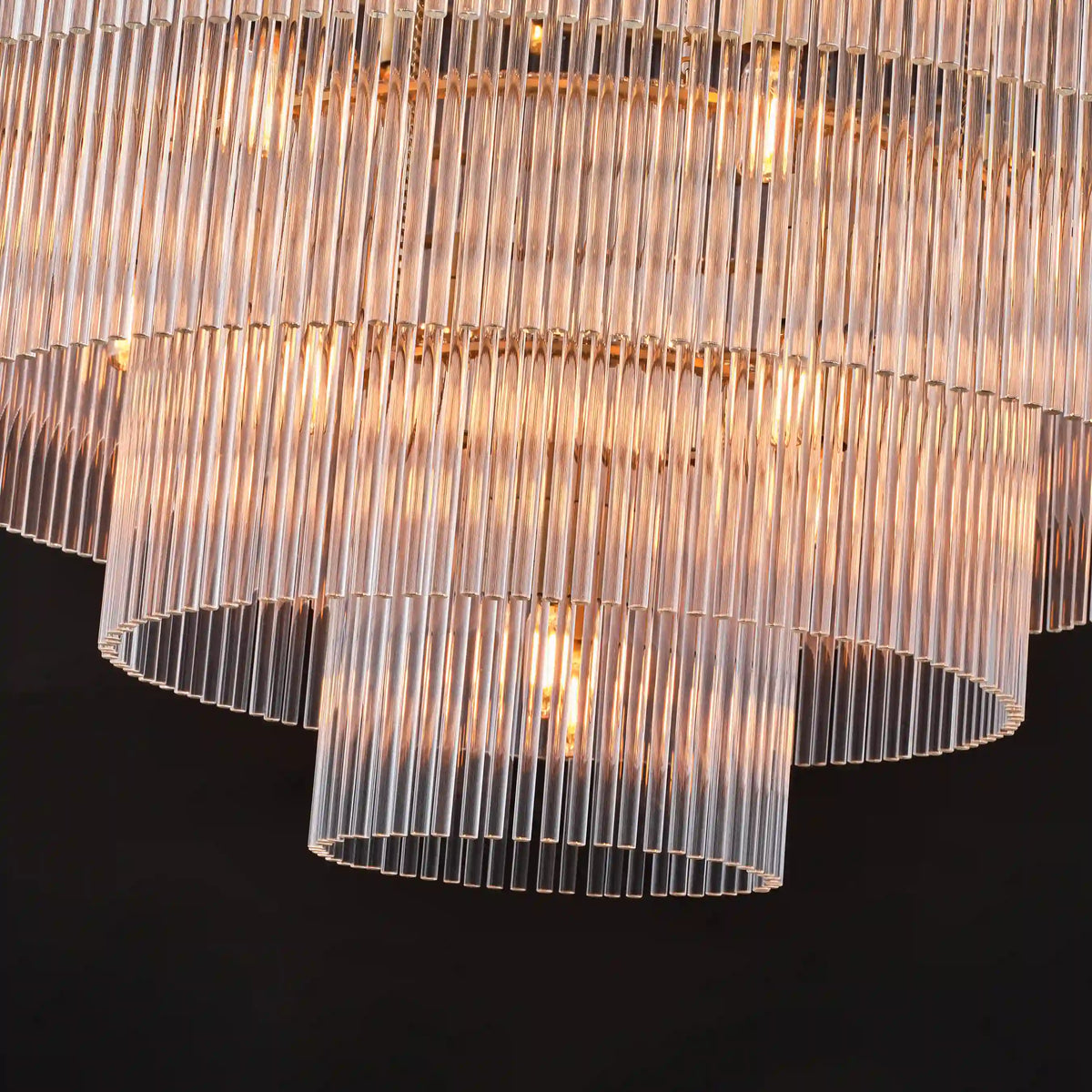 Sanora Round Glass Chandelier