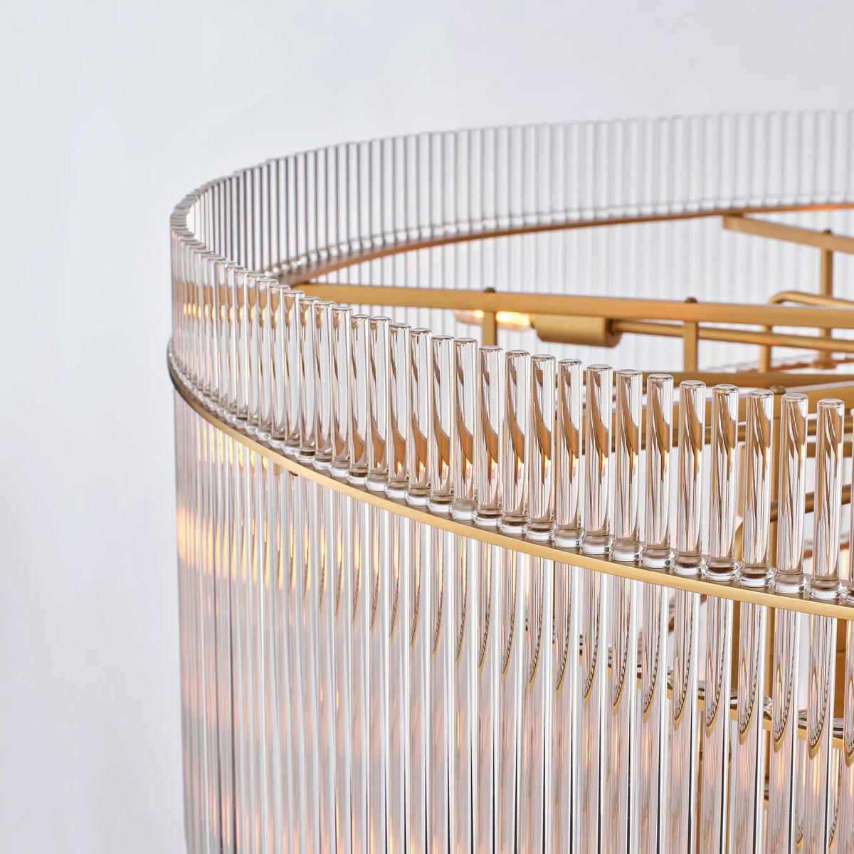Sanora Round Glass Chandelier