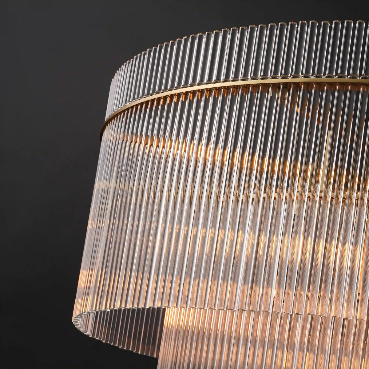 Sanora Round Glass Chandelier