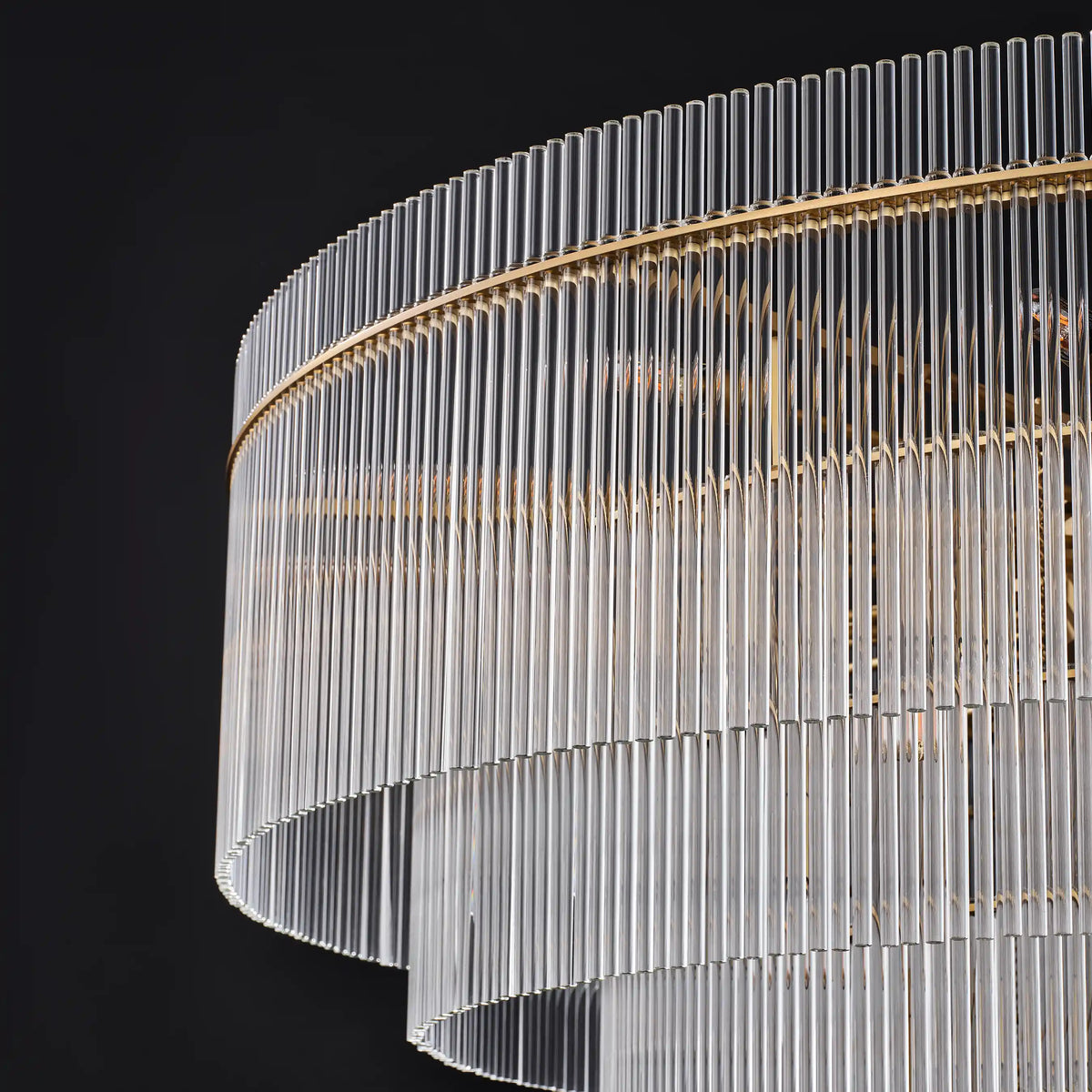 Sanora Round Glass Chandelier