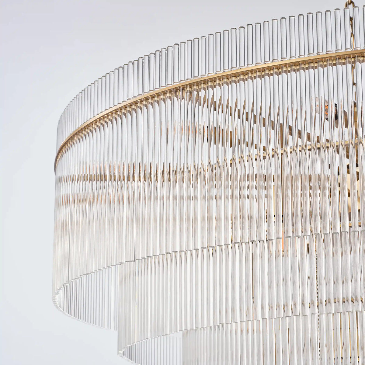 Sanora Round Glass Chandelier