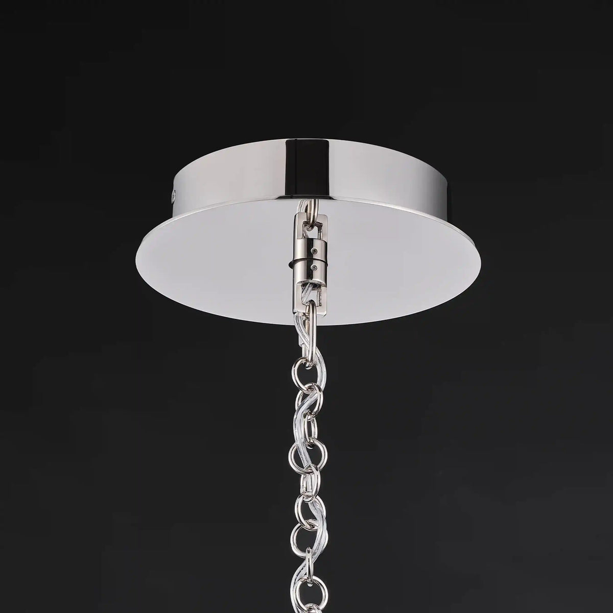 Solois Ribbed Glass Chandelier