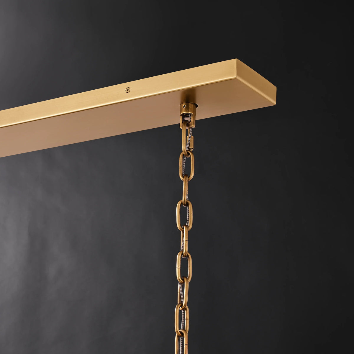 Taveen Rectangular Glass Chandelier