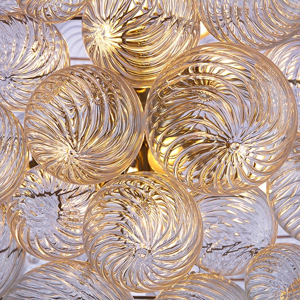 Vavais Bubble Glass Chandelier
