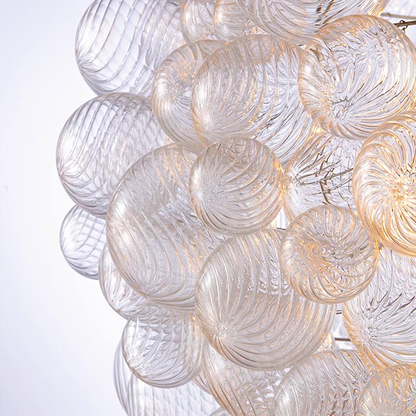 Vavais Bubble Glass Chandelier