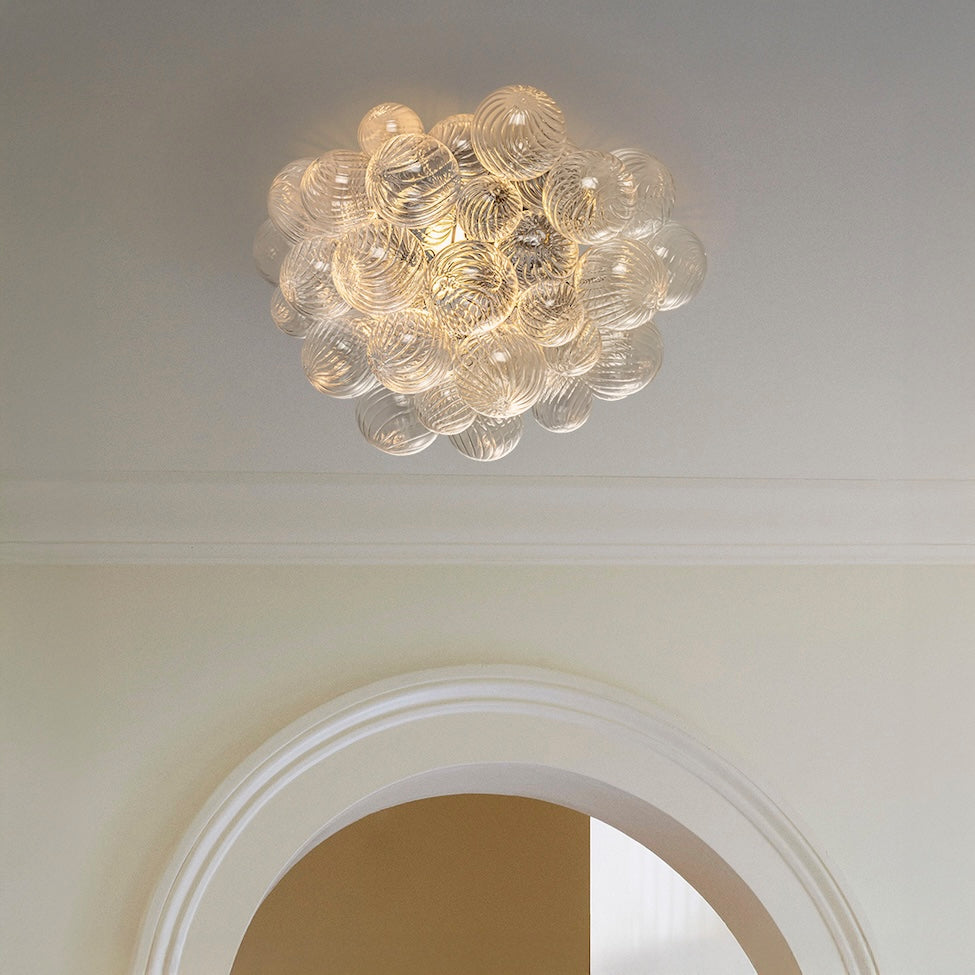 Vavais Bubble Glass Flush Mount